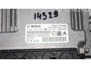Řídící jednotka 0281018228, 9678818280 Citroen Berlingo 2012