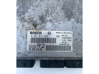 Блок управления двигателя 0281011334, 9649561880   Citroen C8