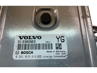 Блок управления двигателем Блок управления 31336983, 0281018414   Volvo S60