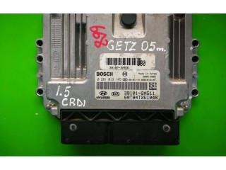 Блок управления двигателем Блок управления 39101-2A511, 0281013145   Hyundai Getz