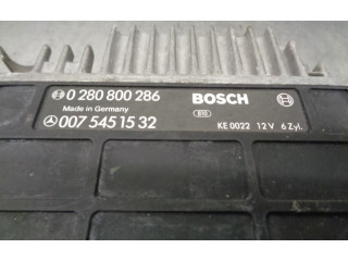 Řídící jednotka 0075451532, 0280800286 Mercedes-Benz E W124 1992