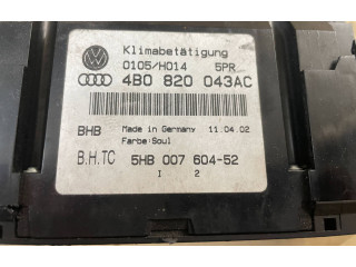 Блок управления климат-контролем 4B0820043AC   Audi A6 S6 C5 4B