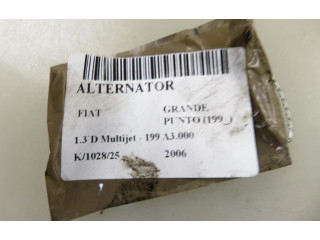 Генератор LRA02804, LRA02804   Fiat Punto (199)      