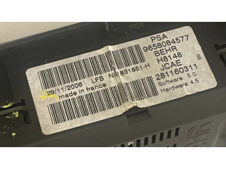 Блок управления климат-контролем 9658084577   Citroen C4 I