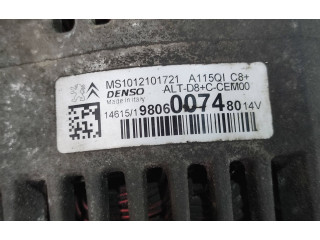 Генератор 9806007480   Peugeot 2008 I      