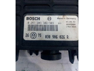 Блок управления двигателя 030906026R Volkswagen Golf III