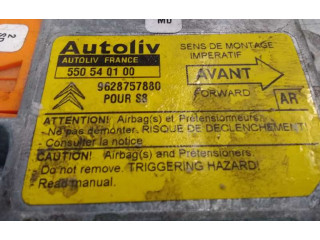 Блок подушек безопасности 9628757880, 550540100   Citroen Saxo