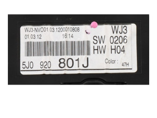 Панель приборов 5J0920801J Skoda Fabia Mk2 (5J)