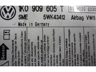 Блок подушек безопасности 1K0909605T, 5WK43412 Skoda Octavia Mk2 (1Z)