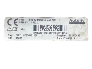 Volant Fiat 500L 2014 6204725, 07356121160