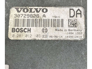 Блок управления двигателя 30729826, 1039S12418 Volvo V70
