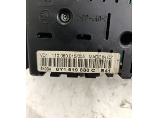 Панель приборов 6Y1, 880 Skoda Fabia Mk1 (6Y)