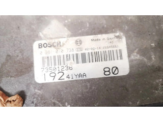 Řídící jednotka 73501236, 0281010738 Fiat Stilo 2002