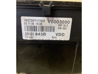 Панель приборов 2K0920843B, V0003000   Volkswagen Caddy       