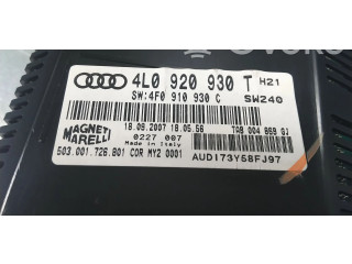 Přístrojová deska  Audi Q7 4L 2014 4L0920933H  