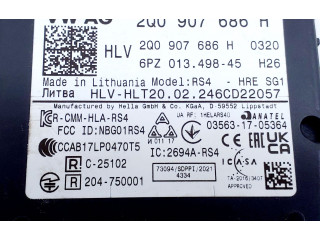 Модуль управления слепым пятном 2Q0907686H, 657907456B   Skoda Scala