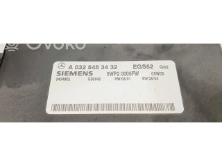 Блок управления коробкой передач A0325453432, 5WP20005FW   Mercedes-Benz E W211