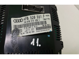 Přístrojová deska Audi A6 S6 C6 4F 2007 4F0920981F, 4F0910930C