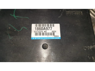 Блок управления двигателя 1860A977, E6T72374   Mitsubishi Lancer VIII