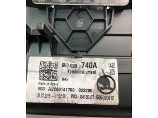 Панель приборов 6V0920740A, NP1873   Skoda Fabia Mk3 (NJ)       