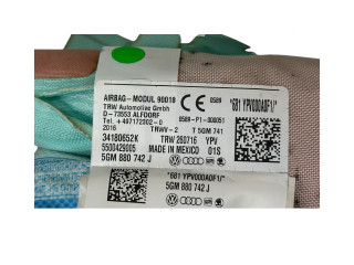 Боковая подушка безопасности 5GM880742J, 5500429005   Volkswagen e-Golf