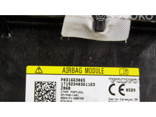 Подушка безопасности пассажира 34160697, 031663065   Volvo V60