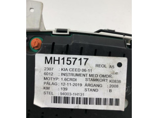 Панель приборов 940031H131, FR1795 KIA Ceed