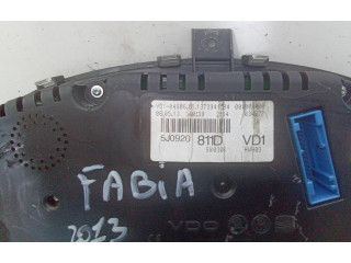 Панель приборов 5j0920811d, 5J0920811D   Skoda Fabia Mk2 (5J)       