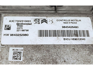 Řídící jednotka 9845426480 Peugeot 2008 II 2022