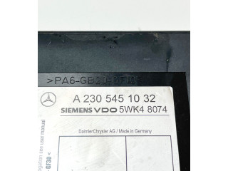 Блок управления A2305451032, 2305451032 Mercedes-Benz SL R230