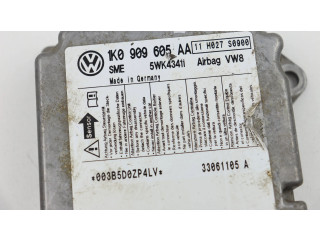 Блок подушек безопасности 1K0909605AA, 5WK43411 Skoda Octavia Mk2 (1Z)