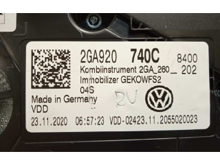 Přístrojová deska Volkswagen T-Roc 2020 2GA920740C