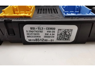 Блок управления 9819851280 Citroen C3 Aircross