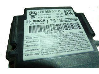Блок подушек безопасности 7E0959655B, 0285010798 Volkswagen Caddy