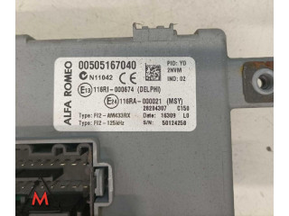 Pojistková skříňka 00505167040, DELPHI Alfa Romeo Mito 2008