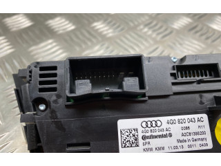 Блок управления климат-контролем 4G0820043AC Audi A6 S6 C7 4G