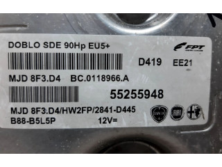 Блок управления двигателя 55255948, 135832   Fiat Doblo