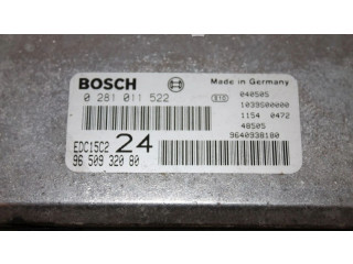 Блок управления двигателя 9650932080, 0281011522 Lancia Phedra