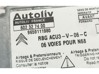 Блок подушек безопасности 9659111980 Citroen Xsara