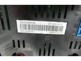 Панель приборов V0009000, 3T1920841E Skoda Superb B6 (3T)