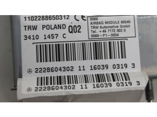 Подушка безопасности двери A2228604302, 2228604302   Mercedes-Benz S C217