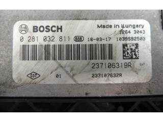 Блок управления двигателя 237106319R, 0281032811 Dacia Logan Pick-Up