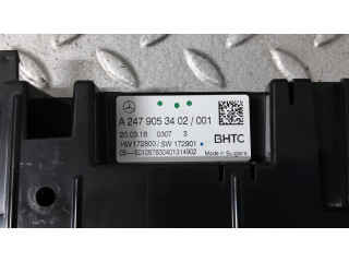 Блок управления климат-контролем A2479053402, 2479053402   Mercedes-Benz A W177