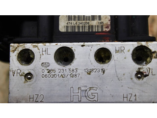 Блок АБС 0265800443, 0265231583   Opel  Combo C  2001 - 2011 года