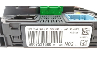 Модуль управления BSM 9807531680, N02   Peugeot 2008 I    