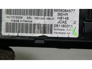 Блок управления климат-контролем 9658084577, 281160311   Citroen C4 I