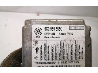 Блок подушек безопасности 5C0959655C, 5WK44285 Volkswagen Golf Plus