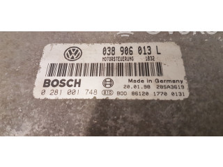 Řídící jednotka 038906013, 021001748 Volkswagen Golf IV 2001