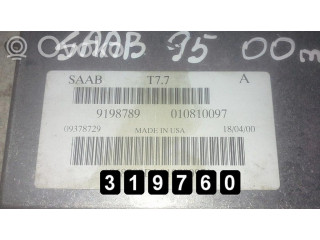 Блок управления двигателя 09378729 Saab 9-5