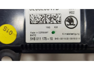 Блок управления климат-контролем 5E0820047D, 5HB01117510 Skoda Octavia Mk3 (5E)